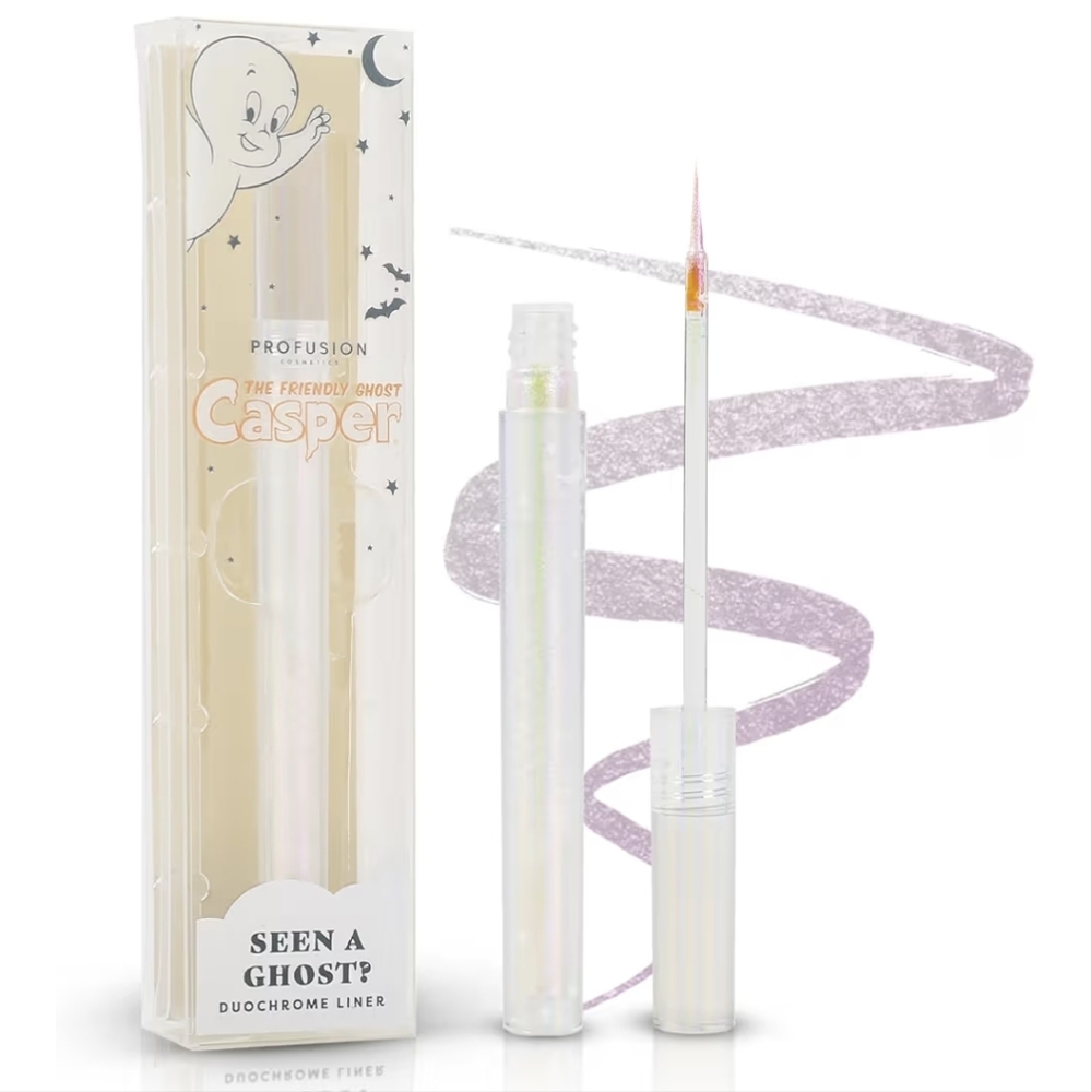 Casper The Friendly Ghost Duo Chrome Liquid Eyeliner Pearlescent Glitter Shimmer